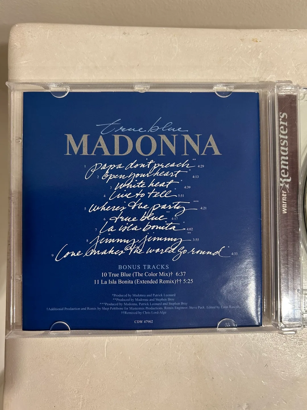Madonna - True Blue Remastered CD image indicator(3)