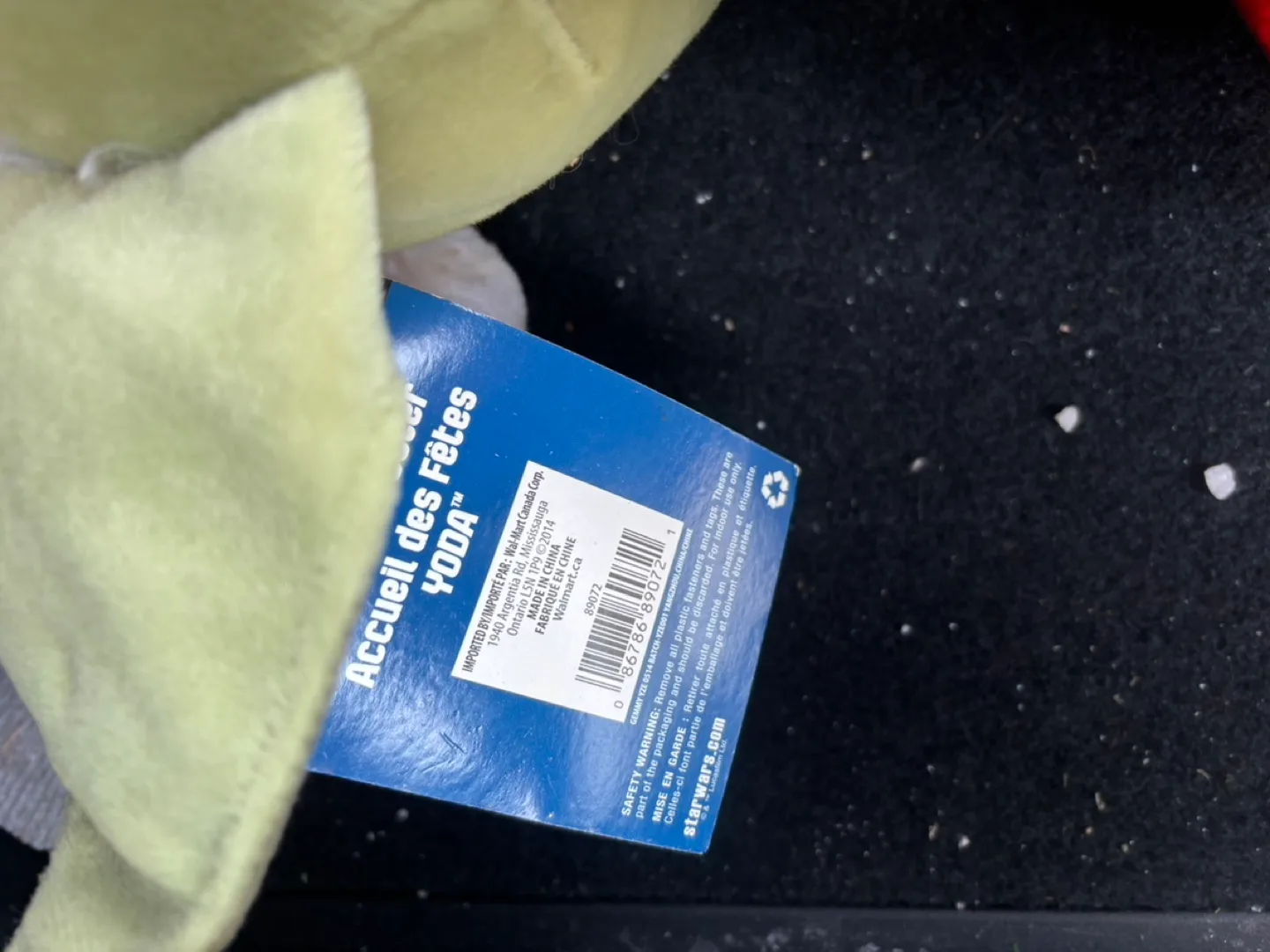 Star Wars Yoda Christmas Plush Toy image indicator(5)