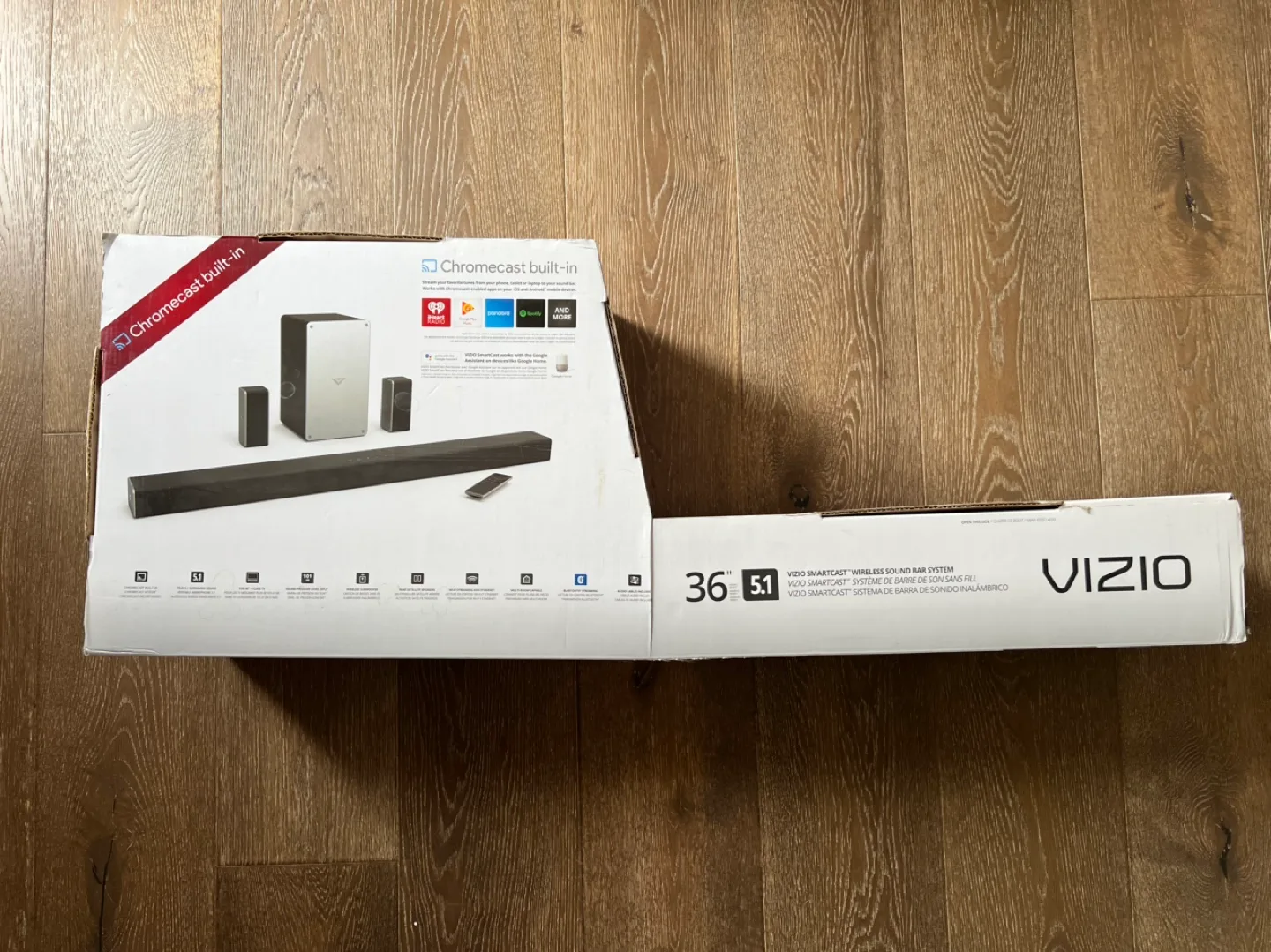 VIZIO 36" 5.1 SmartCast Sound Bar with Chromecast Built-in image indicator(2)