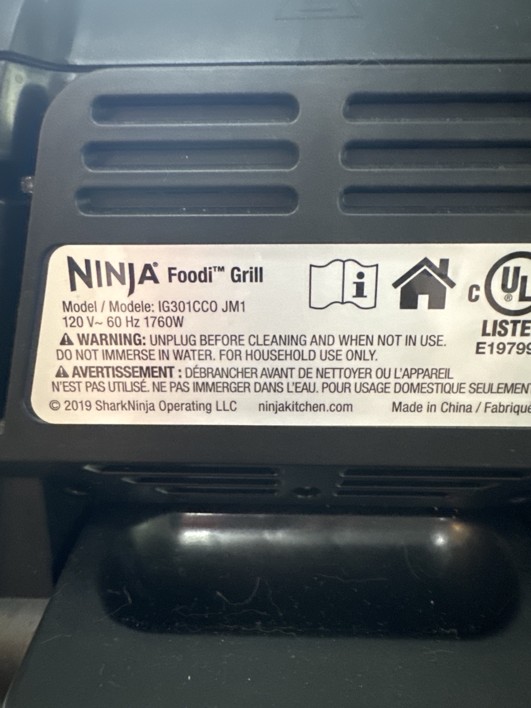 Ninja GrillControl Indoor Grill - photo 5