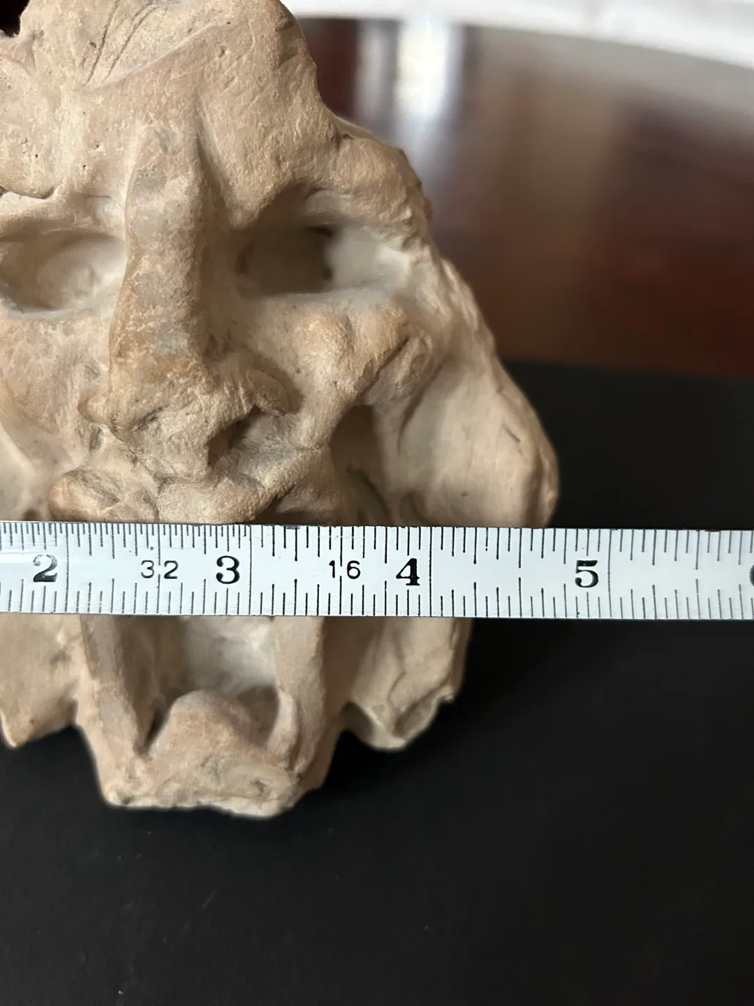 Antique Hand made art sculpture clay stone carved image indicator(7)