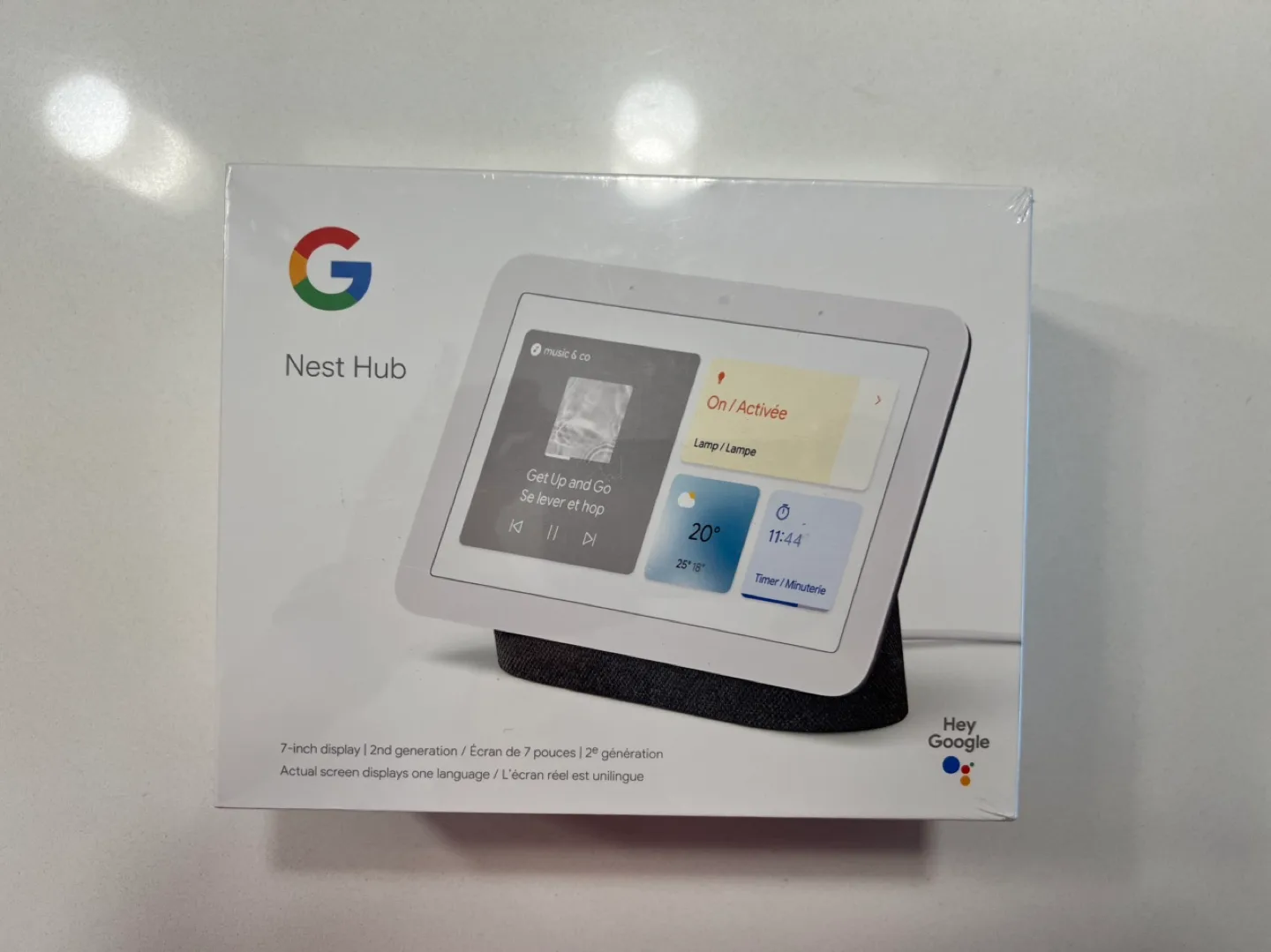 NEW Google Nest Hub (2nd Gen) - Charcoal thumbnail