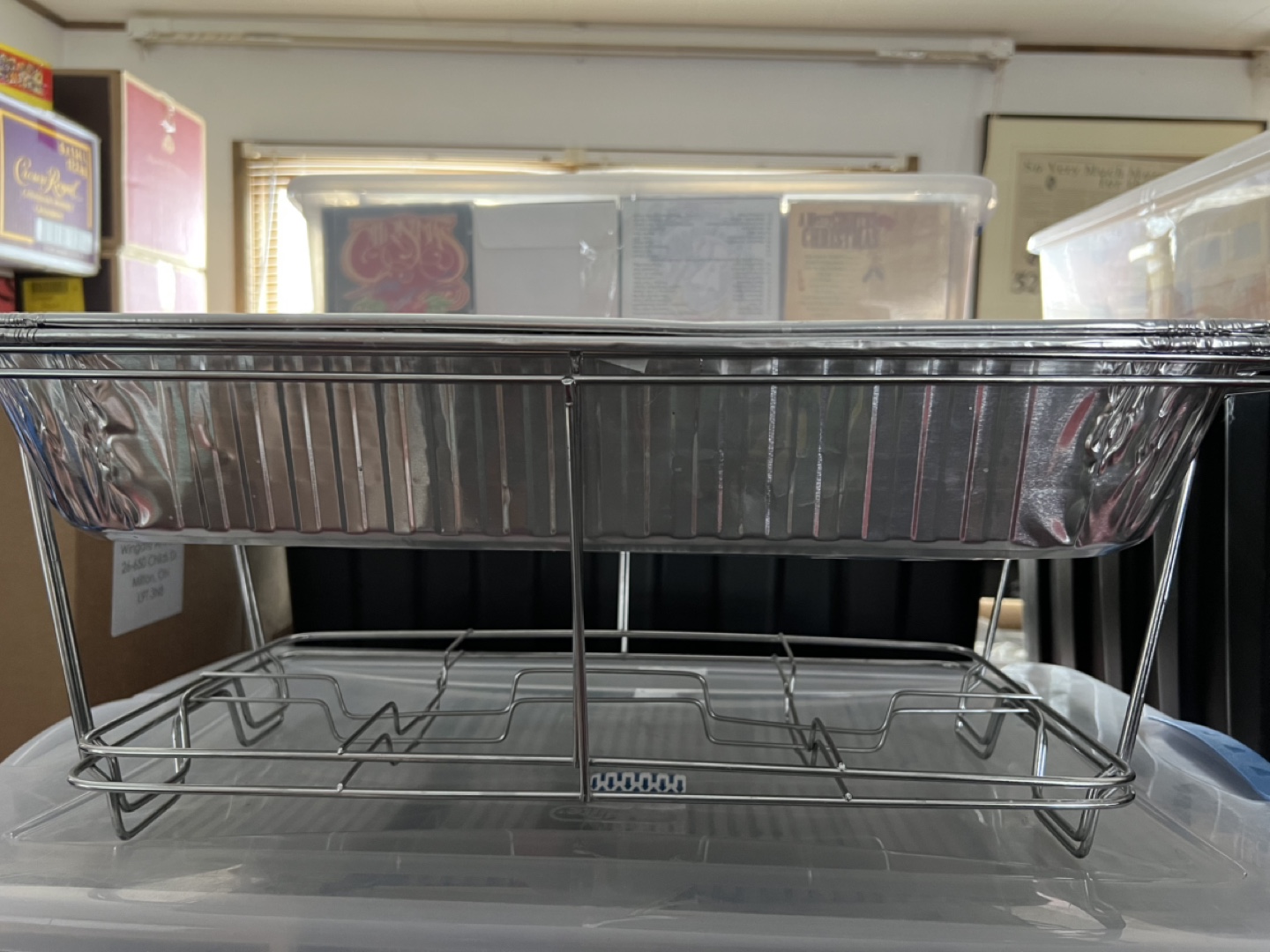Aluminum Food Pan with Stand