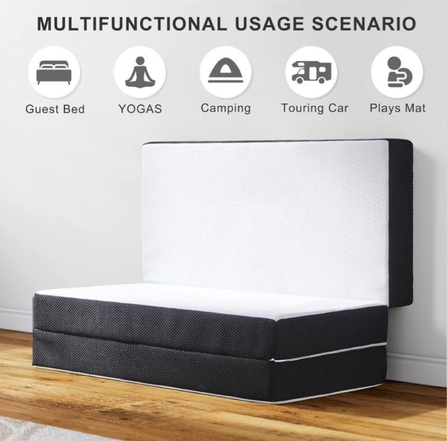 Tri-fold Mattress - Queen size - photo 3
