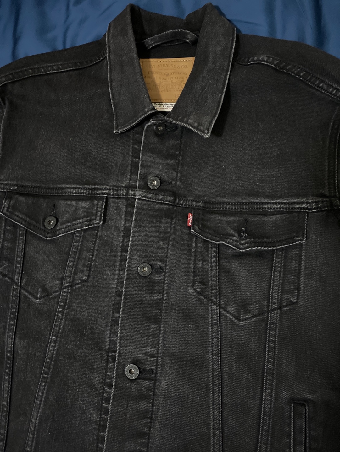 Levi's Men's Black Trucker Jacket - photo 4