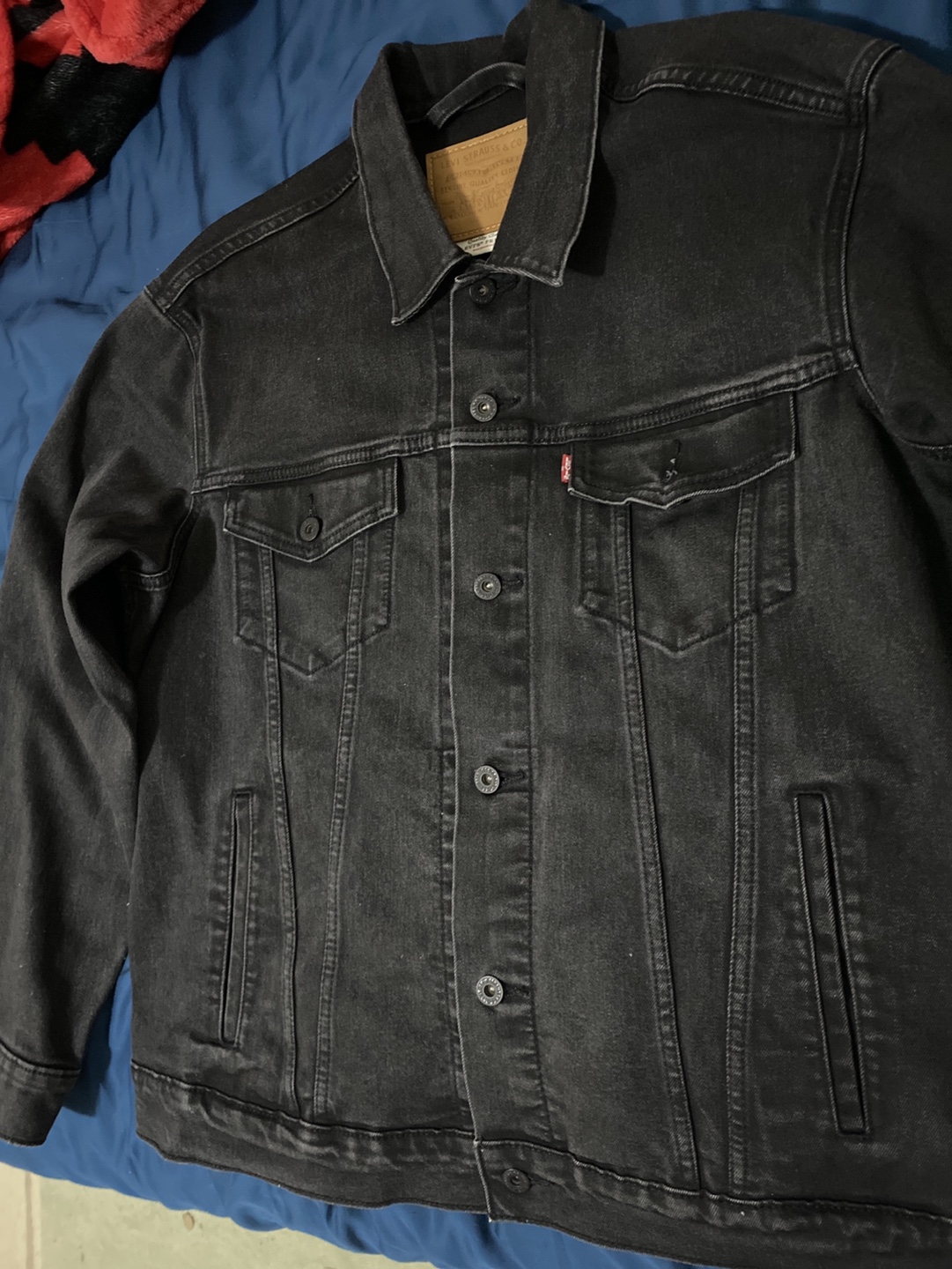Levi's Men's Black Trucker Jacket - photo 3
