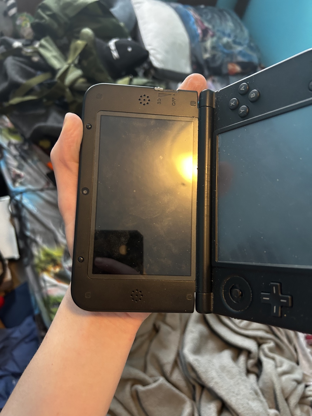 Nintendo 3DS XL Console - Blue asking 150