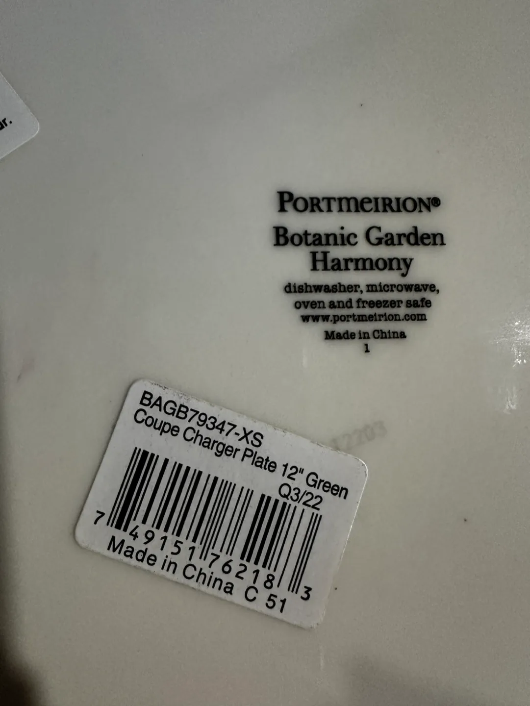 Set if 4 Portmeirion plates image indicator(4)