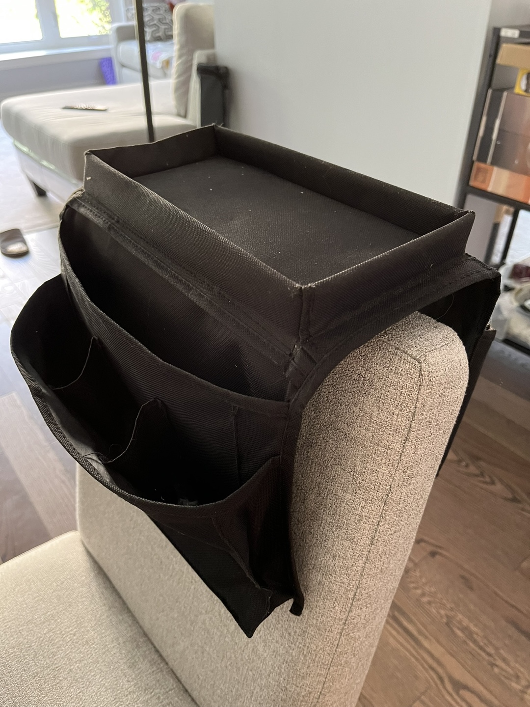 Black Armrest Organiser