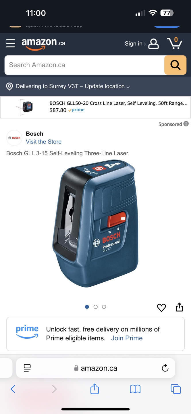 Bosch GLL 3-15 Self-Leveling Three-Line Laser - photo 4