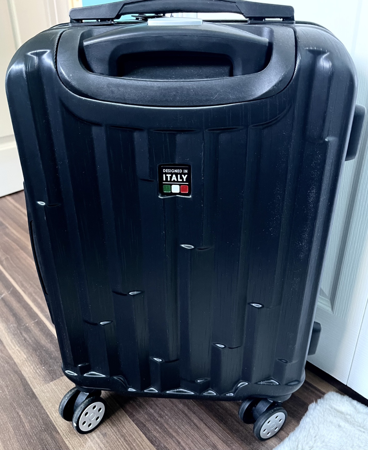 Tucci Carry-On Suitcase - Black