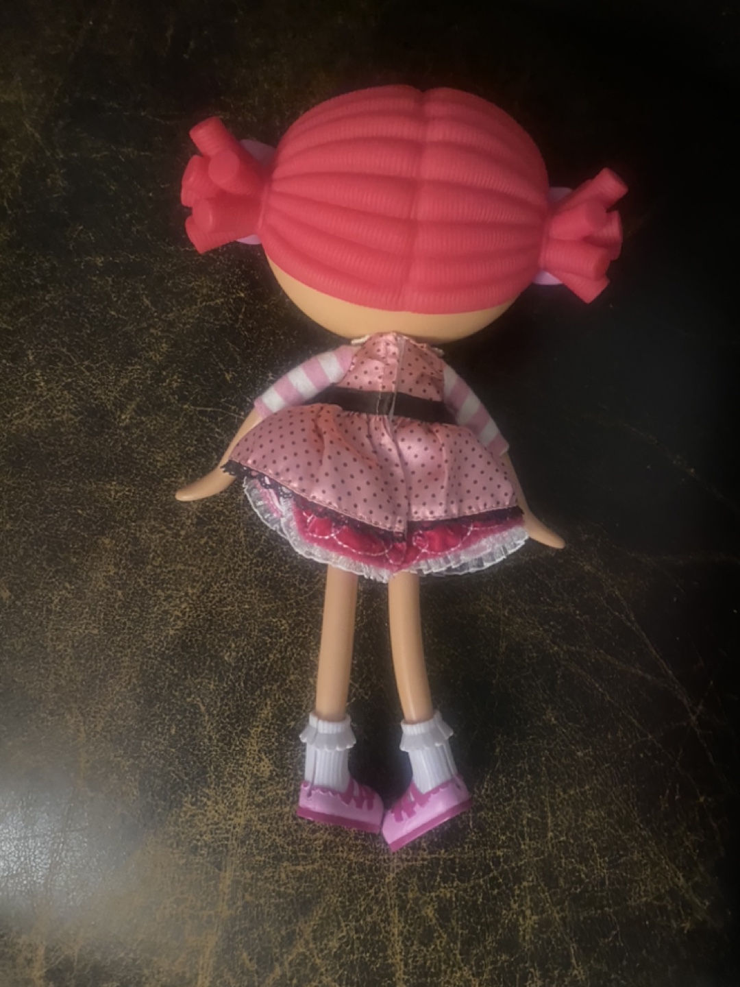 Lot of 3 Lalaloopsy toys Doll little cat toy & rocking horse - photo 3