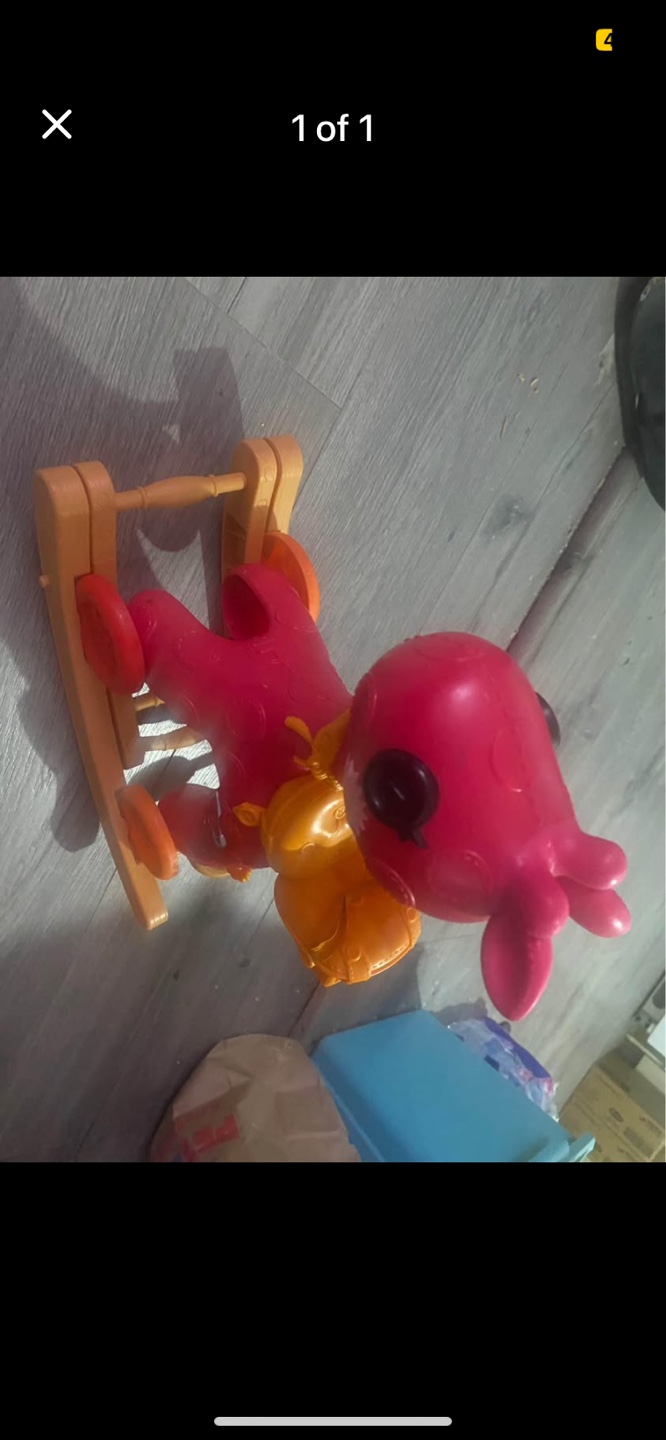 Lot of 3 Lalaloopsy toys Doll little cat toy & rocking horse - photo 4