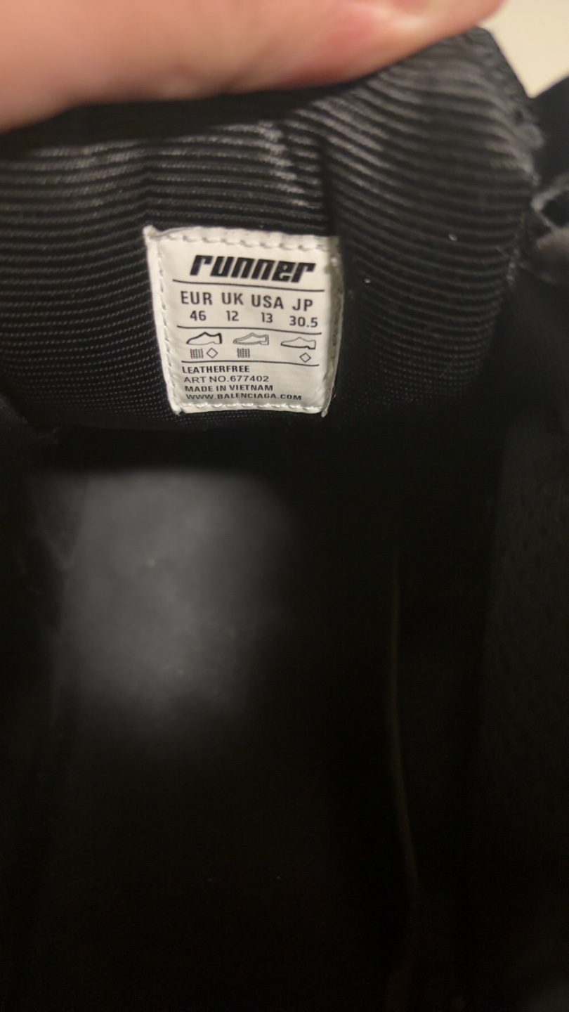 Balenciaga Runner Sneakers - Size 46 - photo 5