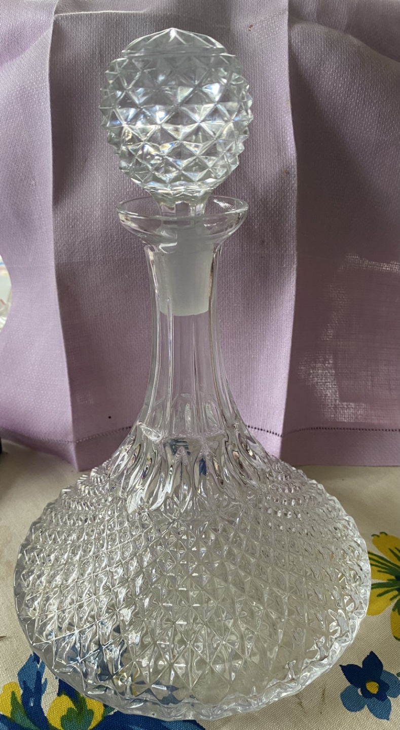 Vintage Decanter with Stopper