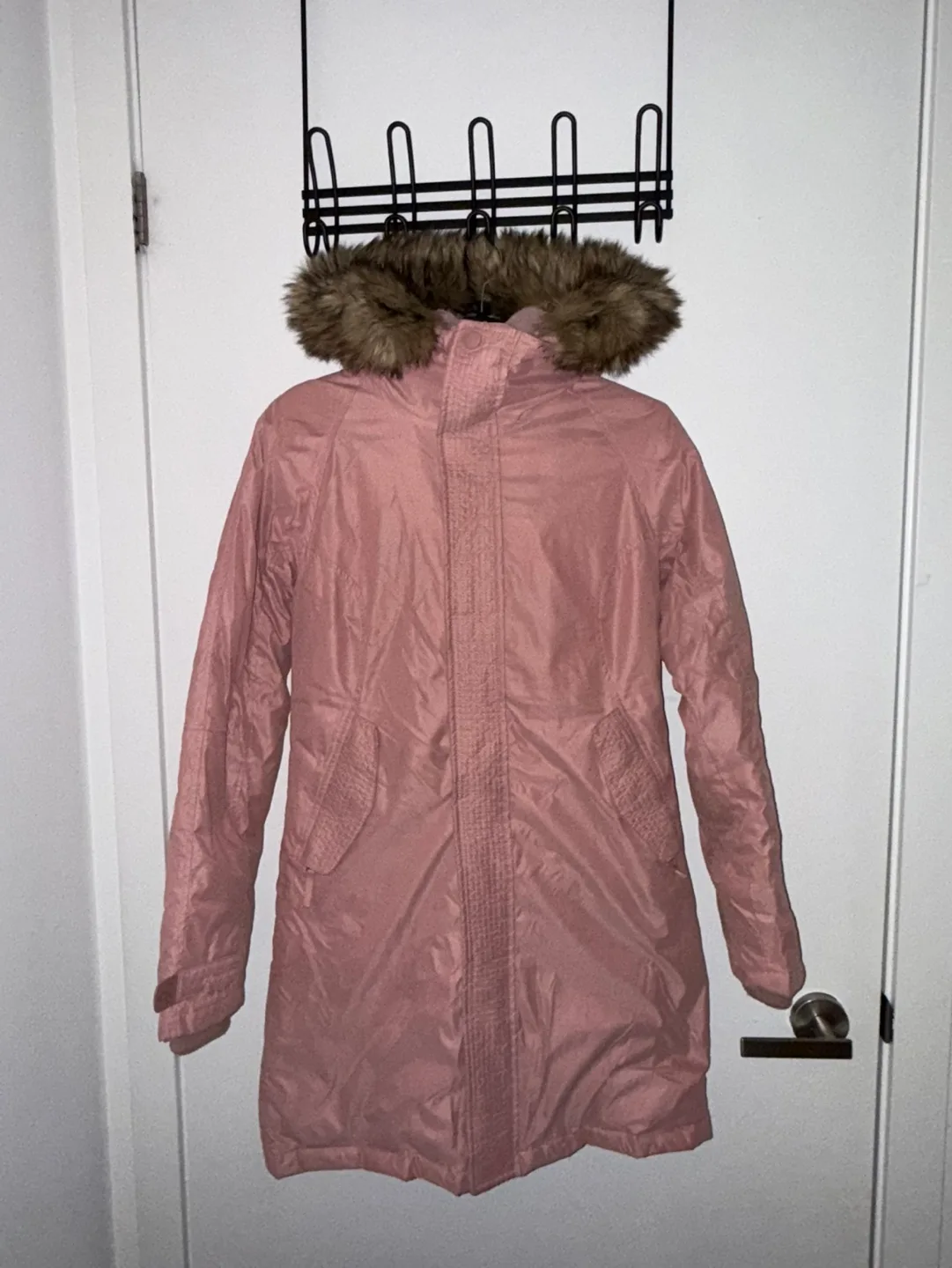 TNA Summit Parka - Mustard Yellow & Dusty Rose - Size Small image indicator(3)
