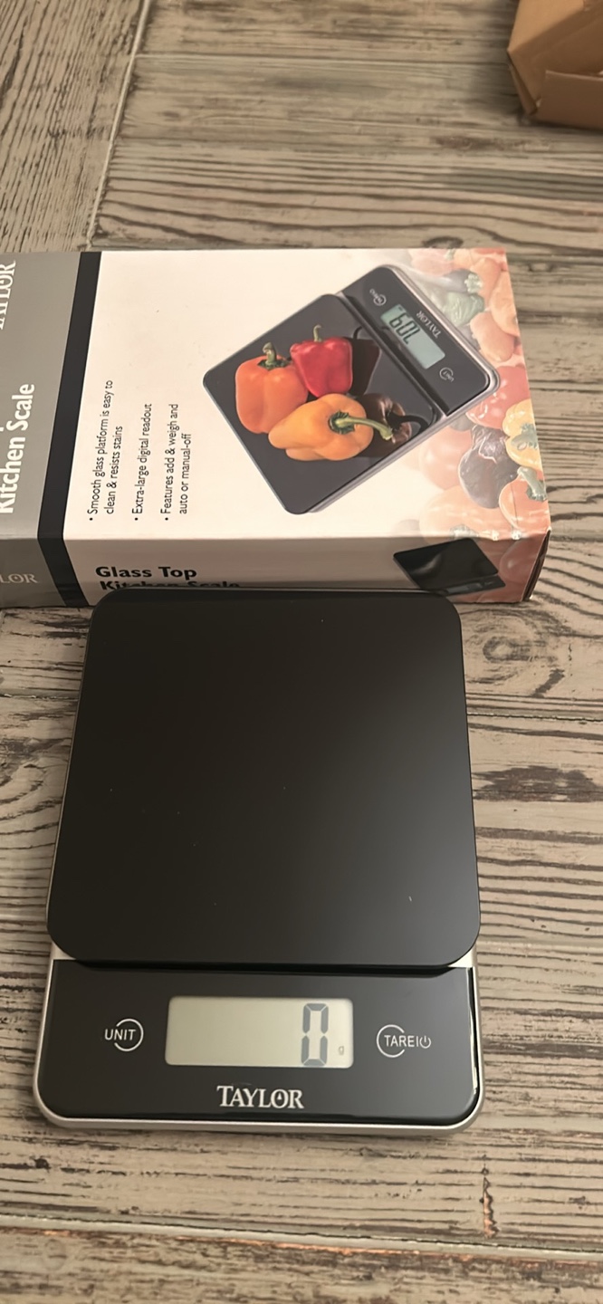 Taylor Digital 11lb Glass Top Food Scale-Black - photo 3