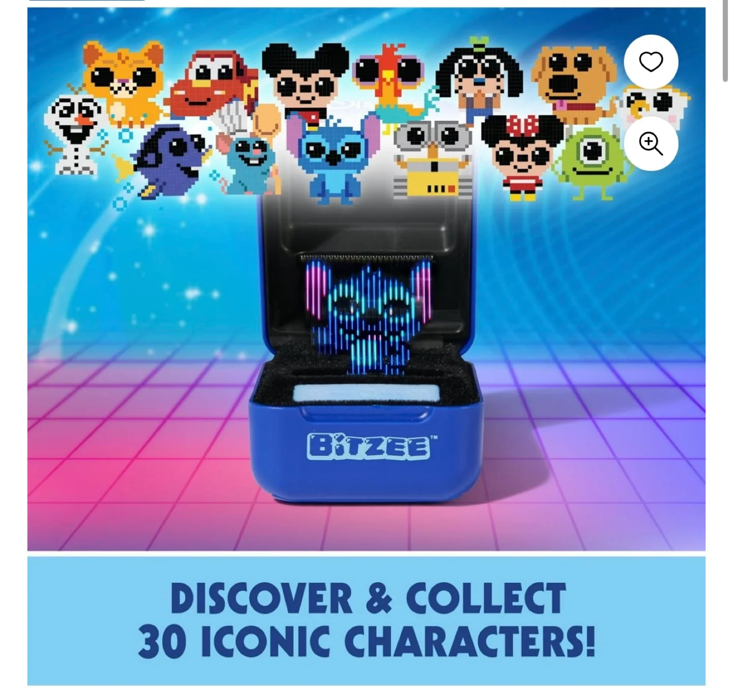 Disney Bitzee Stitch Interactive Collectible Toy image indicator(2)