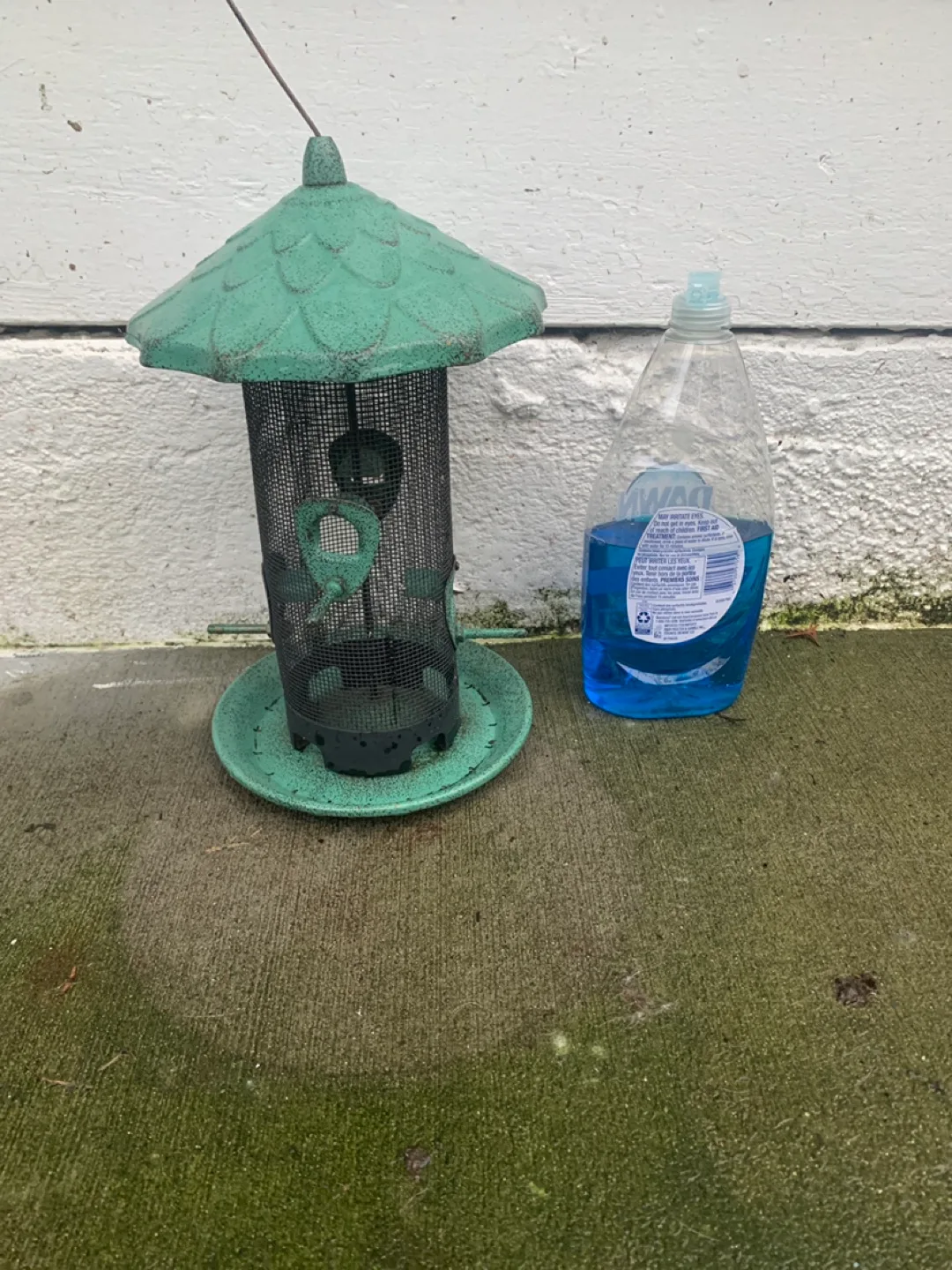 Vintage Metal Bird Feeder image indicator(2)