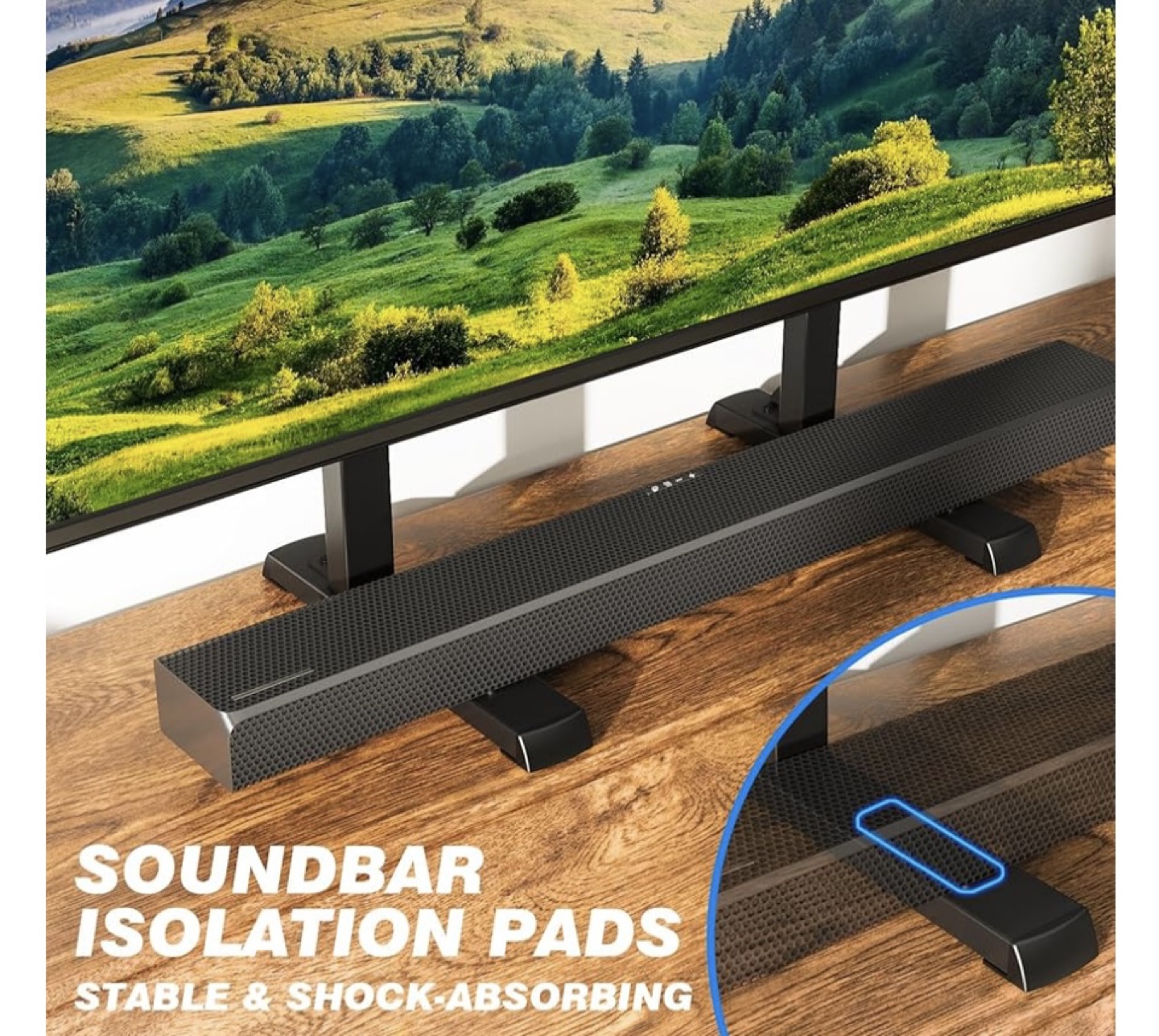(BRAND NEW) Rfiver Table Top TV Stand, Height Adjustable - photo 5