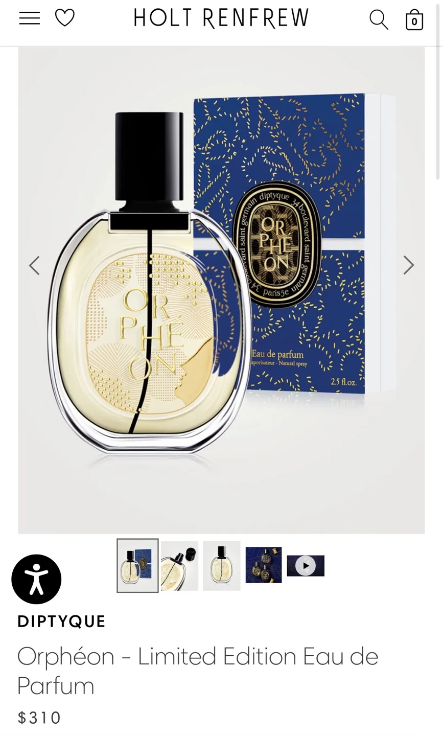 Diptyque Orpheon Christmas Limited Edition 2024 image indicator(4)