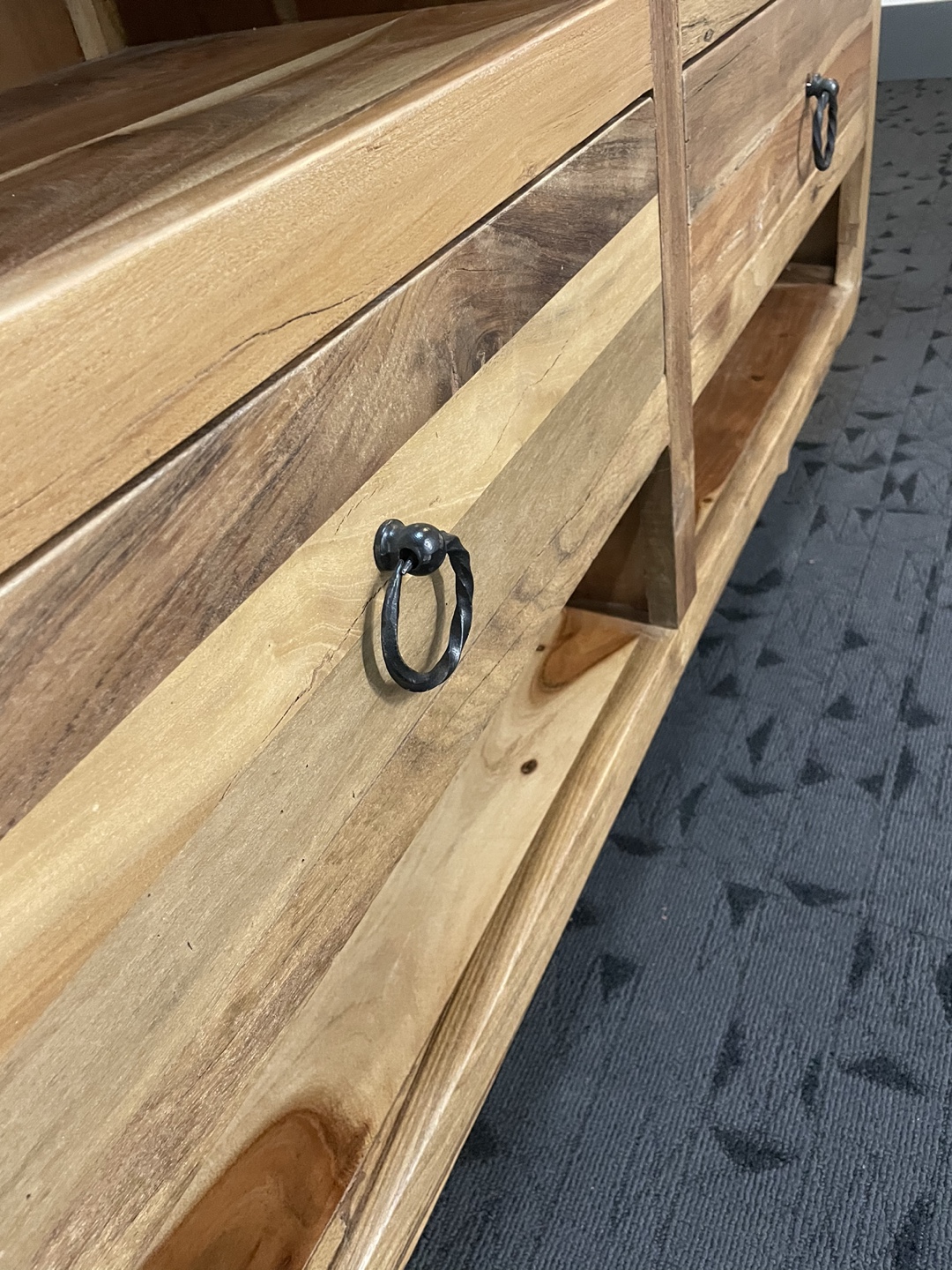 MCM Wooden Media Console - photo 3