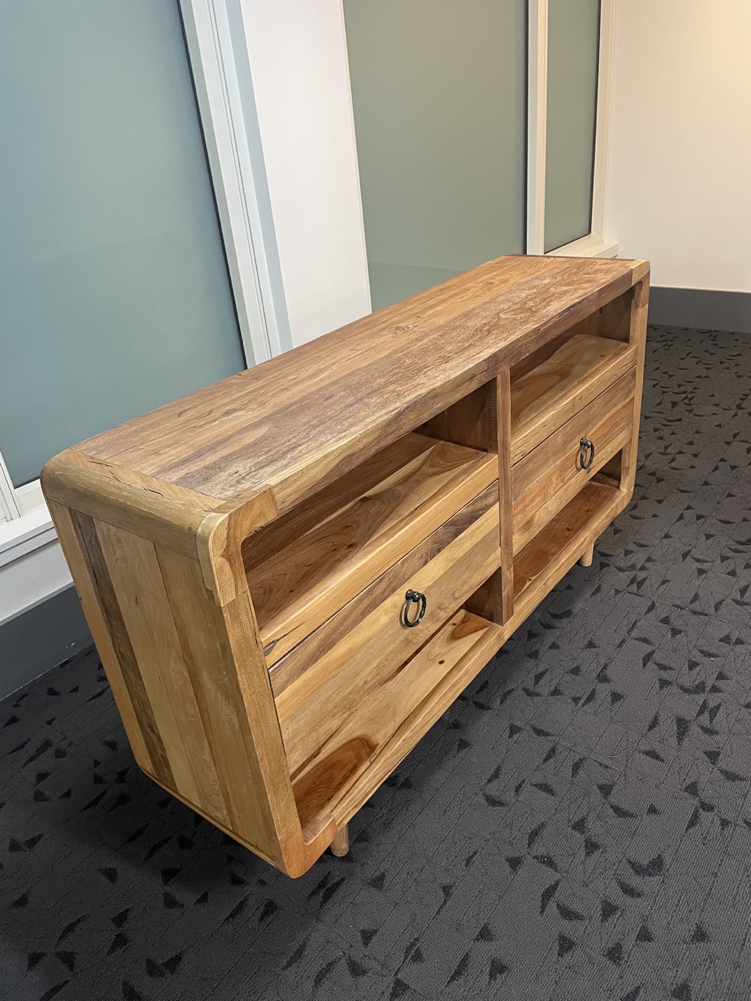 MCM Wooden Media Console - photo 2