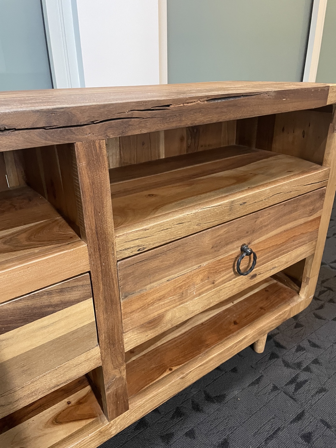 MCM Wooden Media Console - photo 4