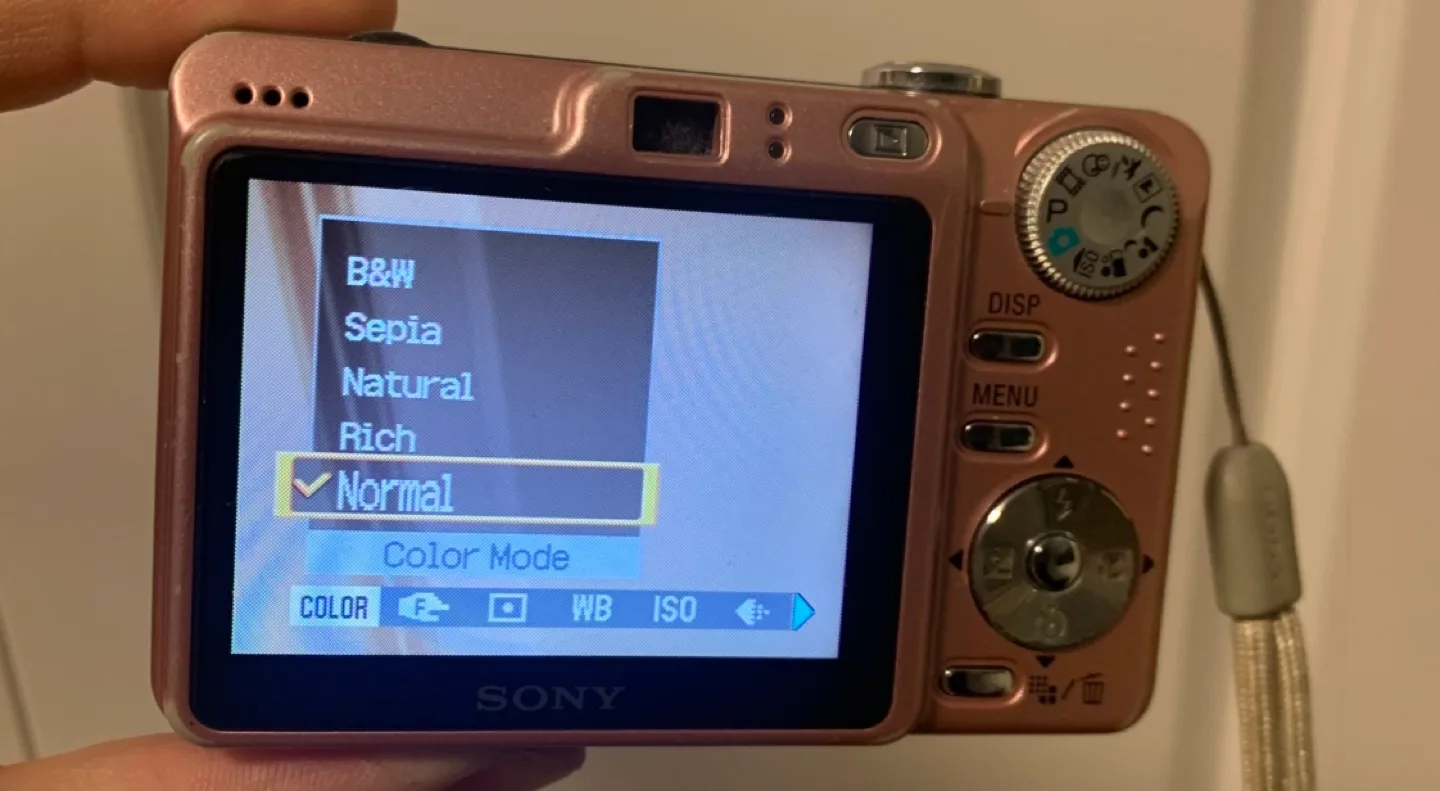 Sony Cyber-Shot DSC-W55 7.2 MP Digital Still Camera - Pink image indicator(2)