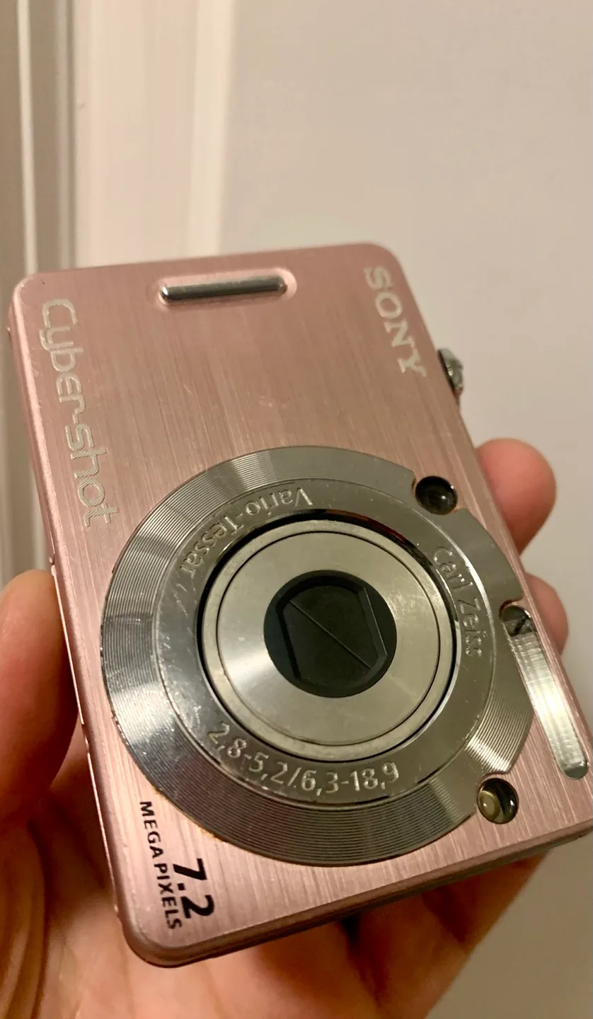 Sony Cyber-Shot DSC-W55 7.2 MP Digital Still Camera - Pink image indicator(5)