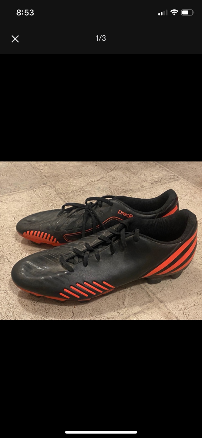 Adidas Predator Soccer Cleats - Size 10.5