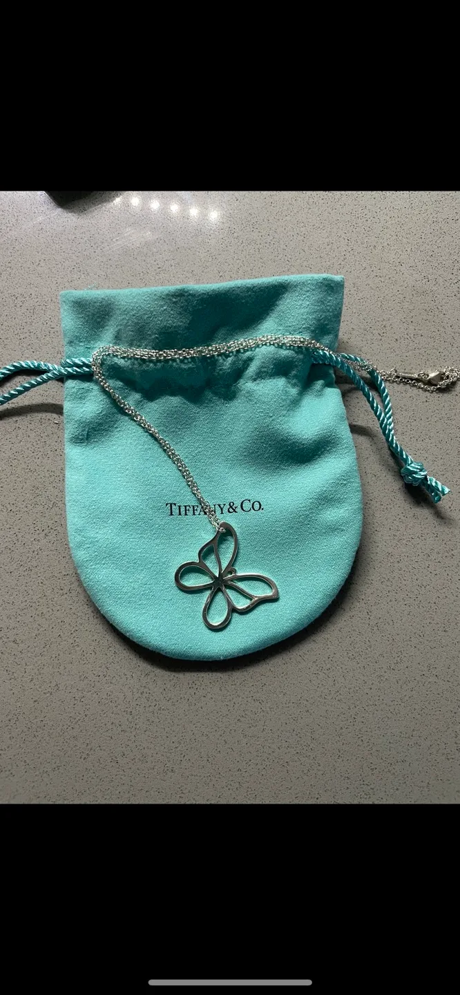 Tiffany & Co. Butterfly Necklace -Retired image indicator(2)