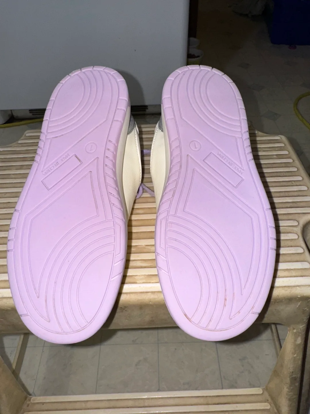 Girls' Glitter Sneakers from Old Navy Size 1 & Size 2 image indicator(2)