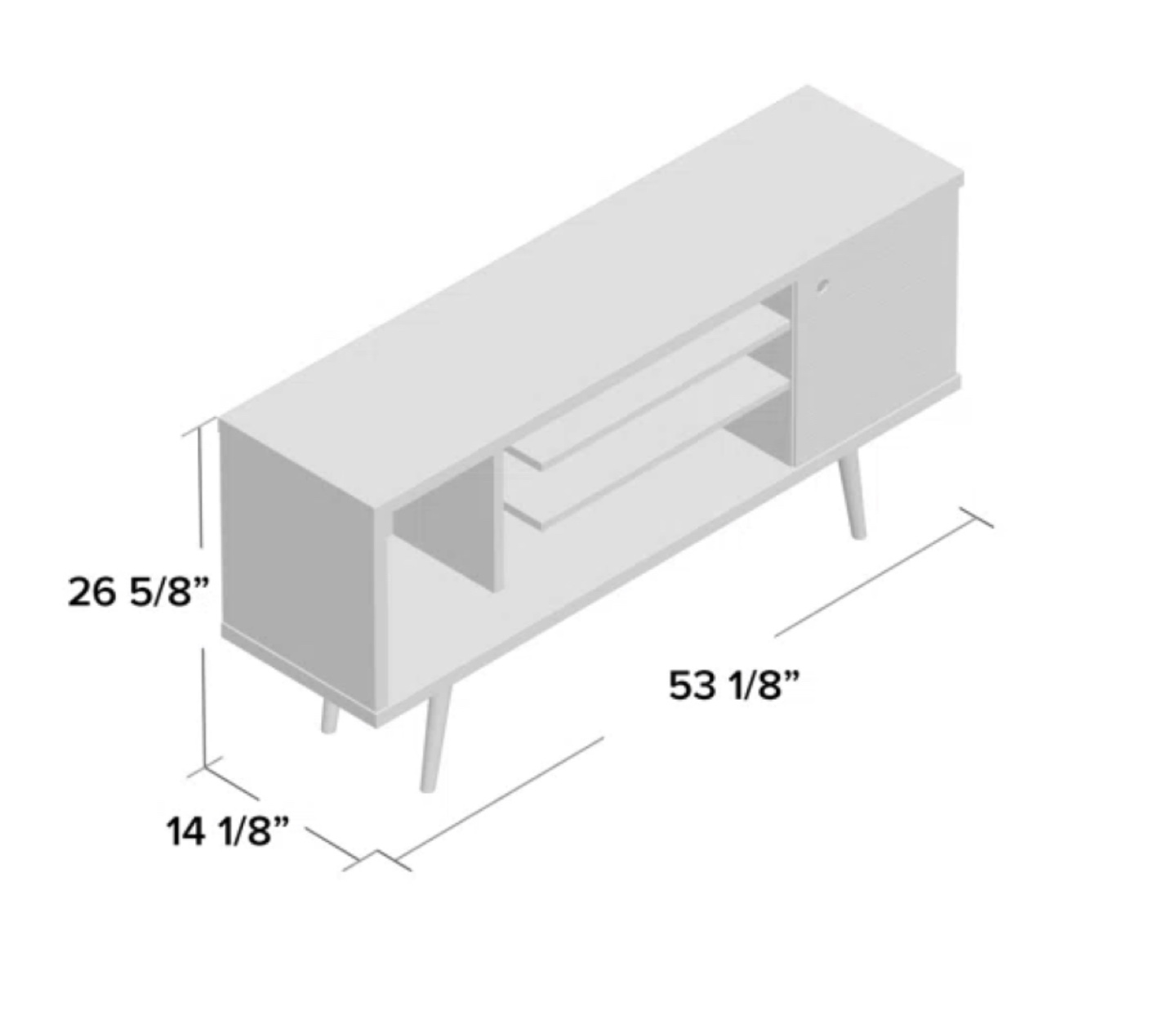 Mid-Century Modern TV Stand - photo 4