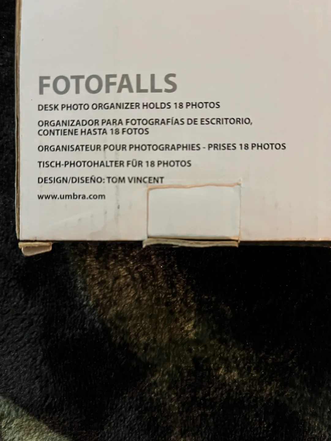 Umbra FotoFalls Desk Photo Organizer - New in Box image indicator(2)