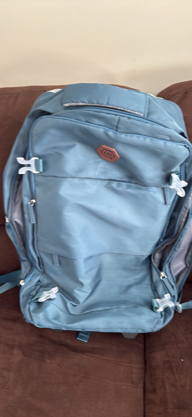 Rolling Carryon Bag - Teal - photo 2
