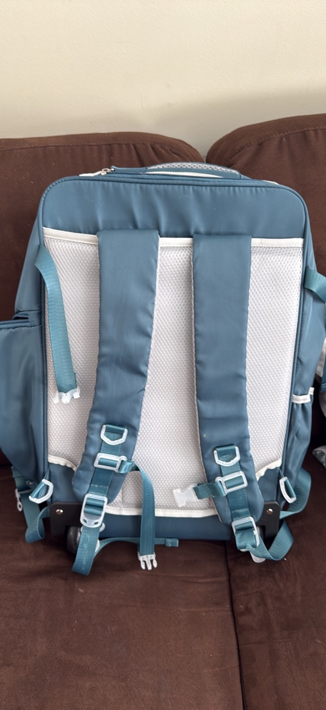 Rolling Carryon Bag - Teal - photo 3