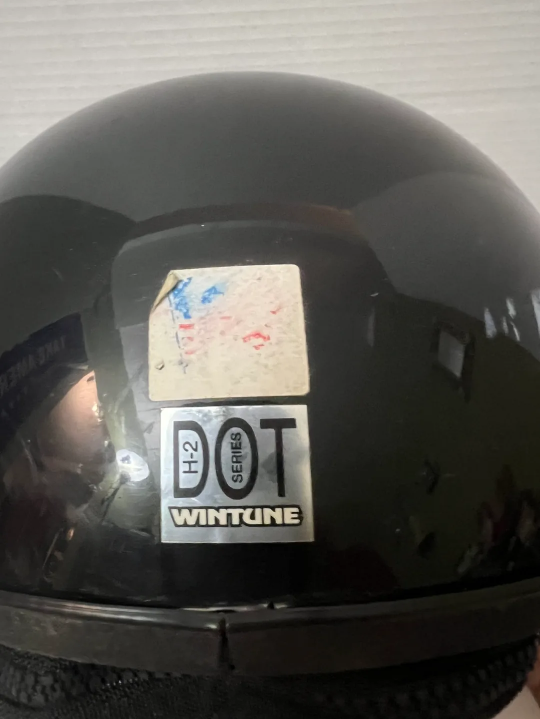 Motorcycle helmet image indicator(3)