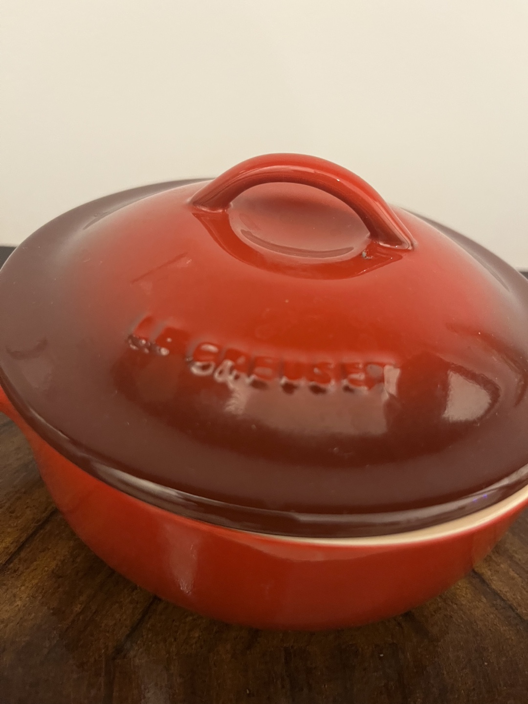 Le Creuset Stoneware Ramekin with Lid - Red - photo 2