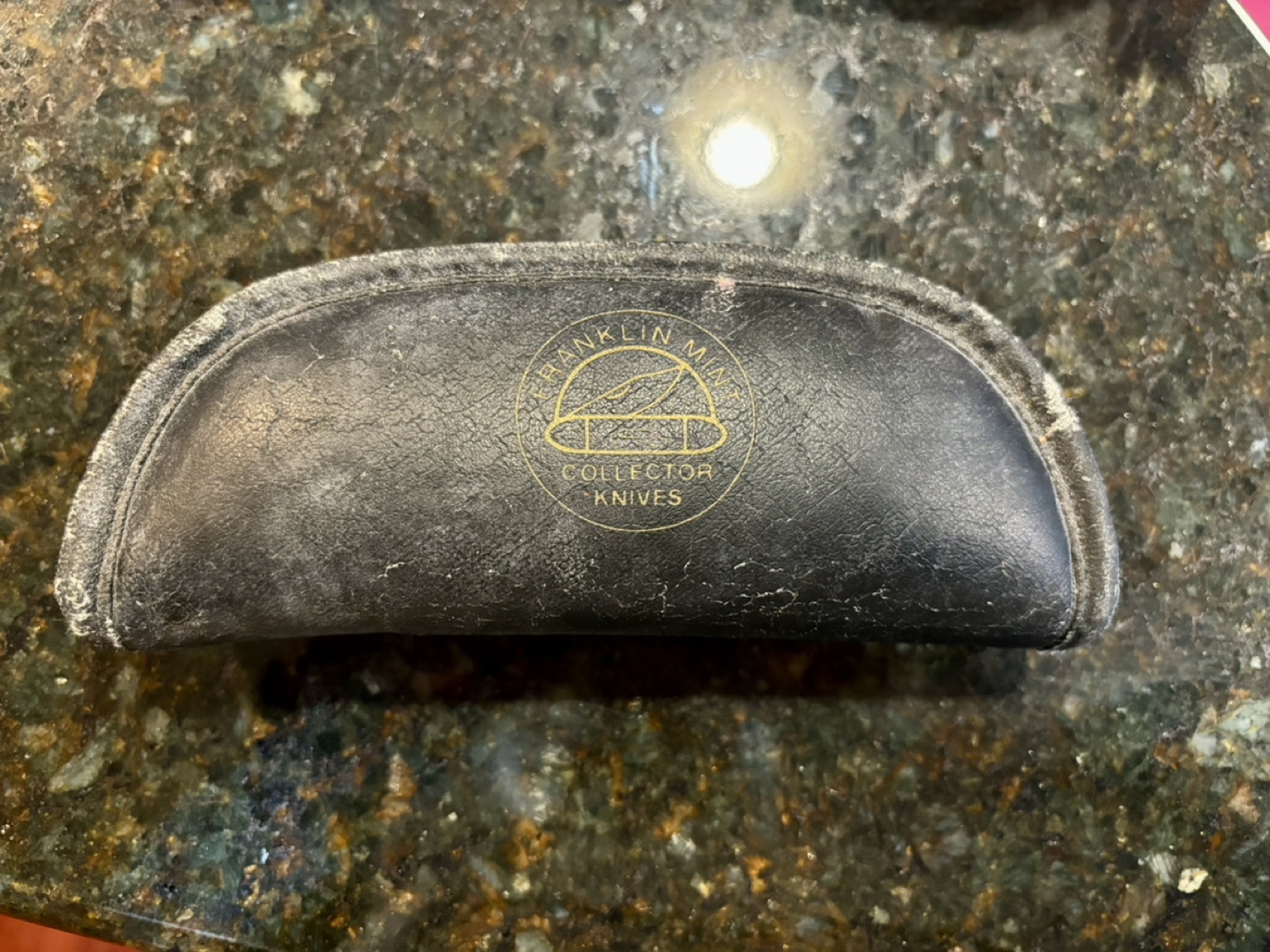 Franklin Mint Collector Knives Deer Scene Folding Pocket Knife - photo 3