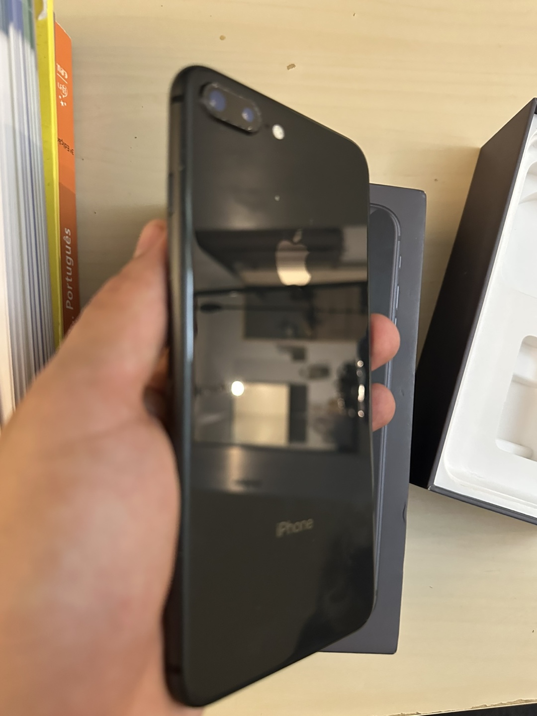 iPhone 8 Plus - Black - Like New - photo 2