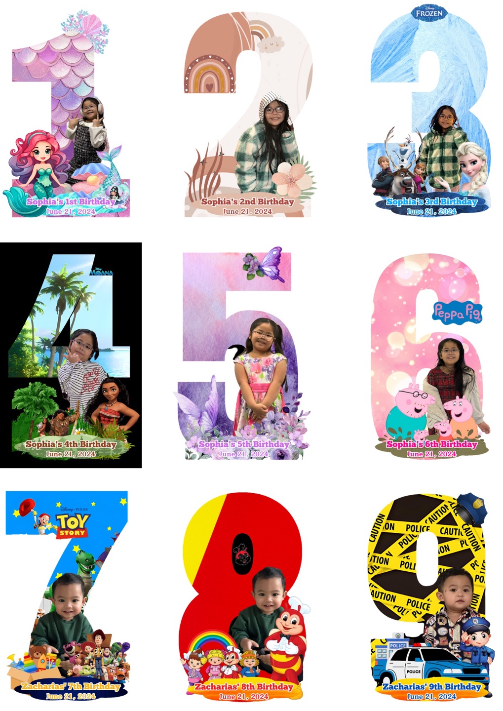 Personalized ref magnet numbers souvenir - photo 3