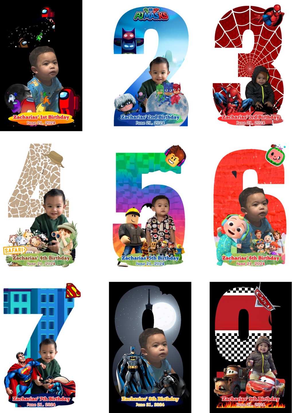 Personalized ref magnet numbers souvenir - photo 2