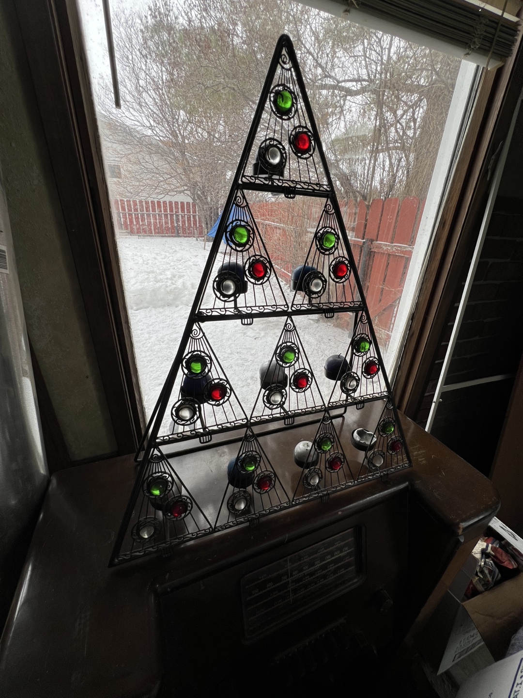 Metal Christmas Tree Decor