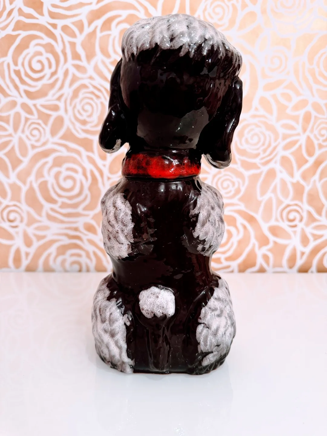RARE Vintage Royal Canadian Art Pottery Poodle Dog Figurine image indicator(3)