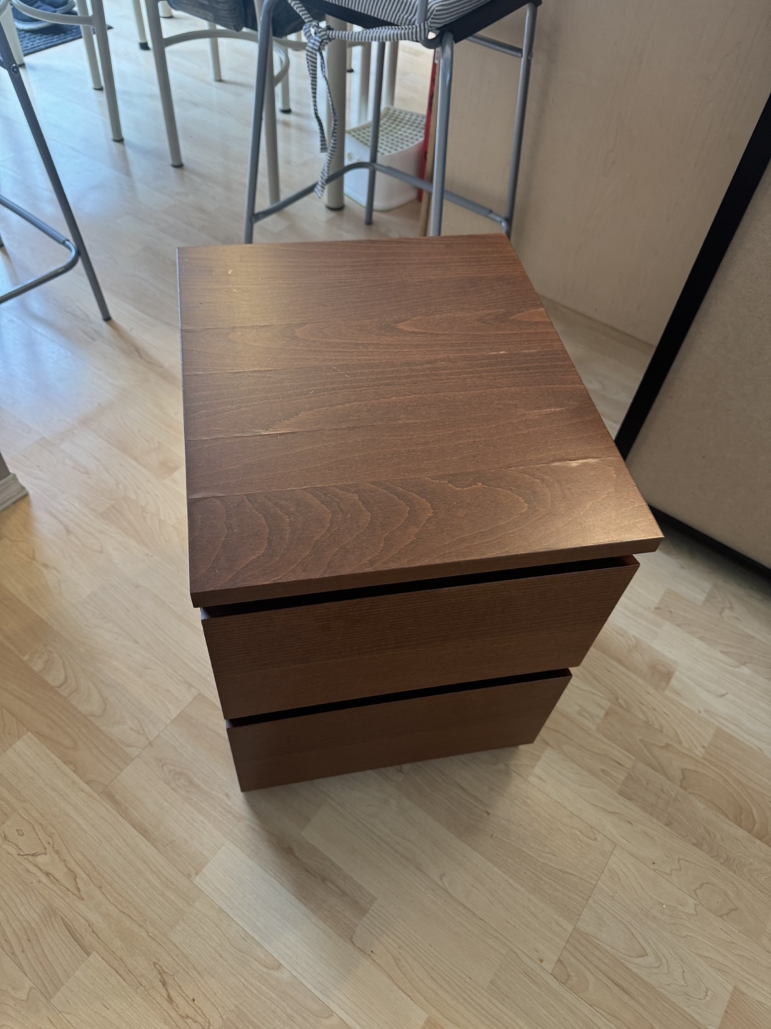 🧡IKEA MALM Two-Drawer Nightstand - photo 5
