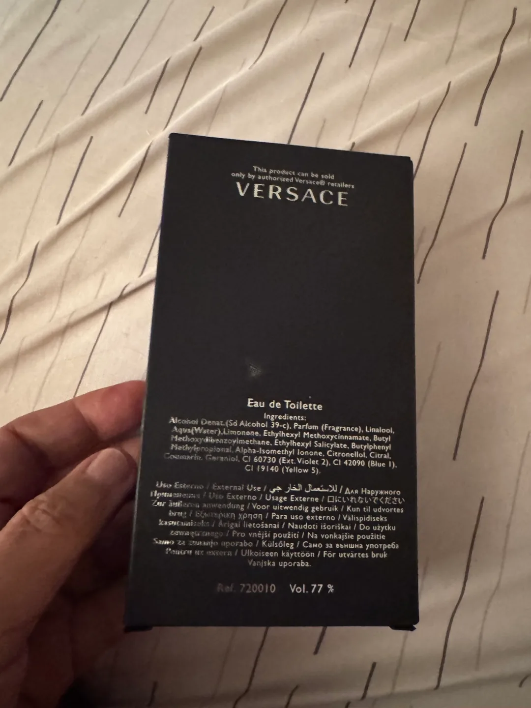 Versace Pour Homme Eau De Toilette 100ml image indicator(2)