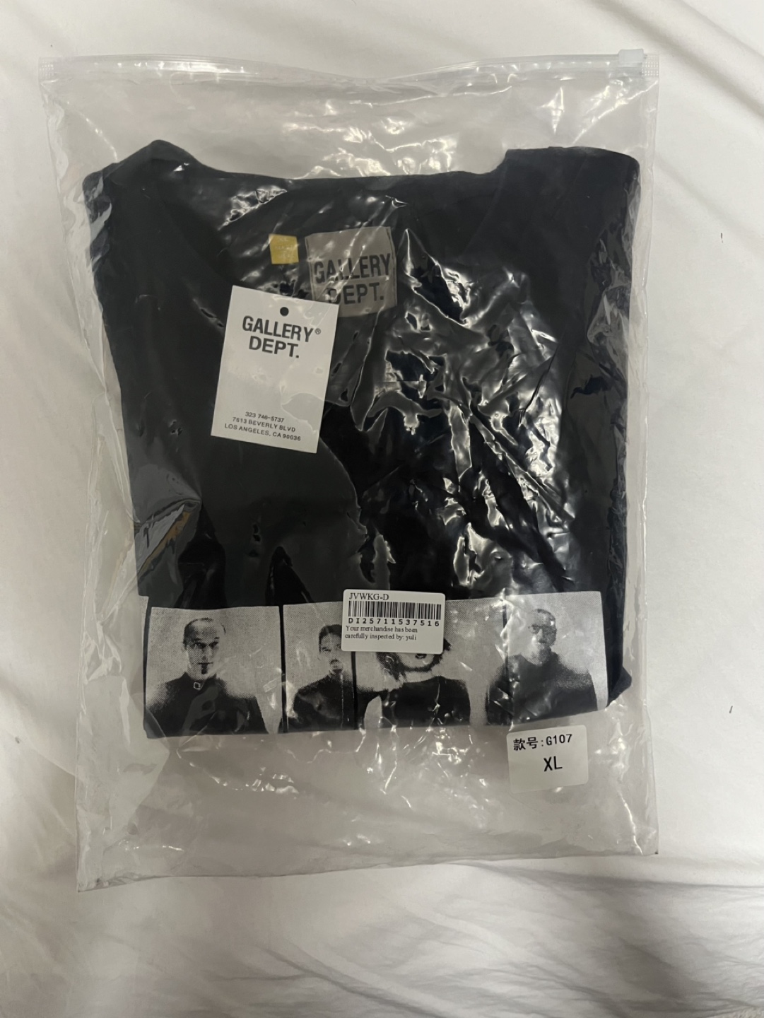 Gallery Dept. Garbage Band Tee - Size XL - photo 3