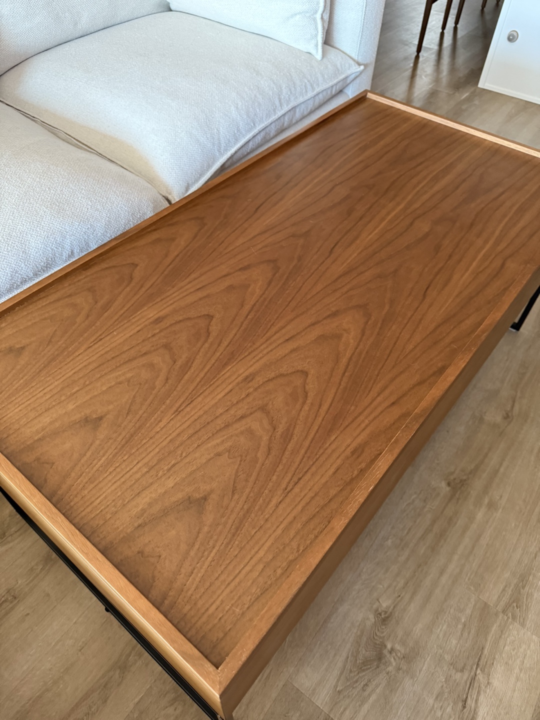 Coffee table with storage 120 cm - photo 5