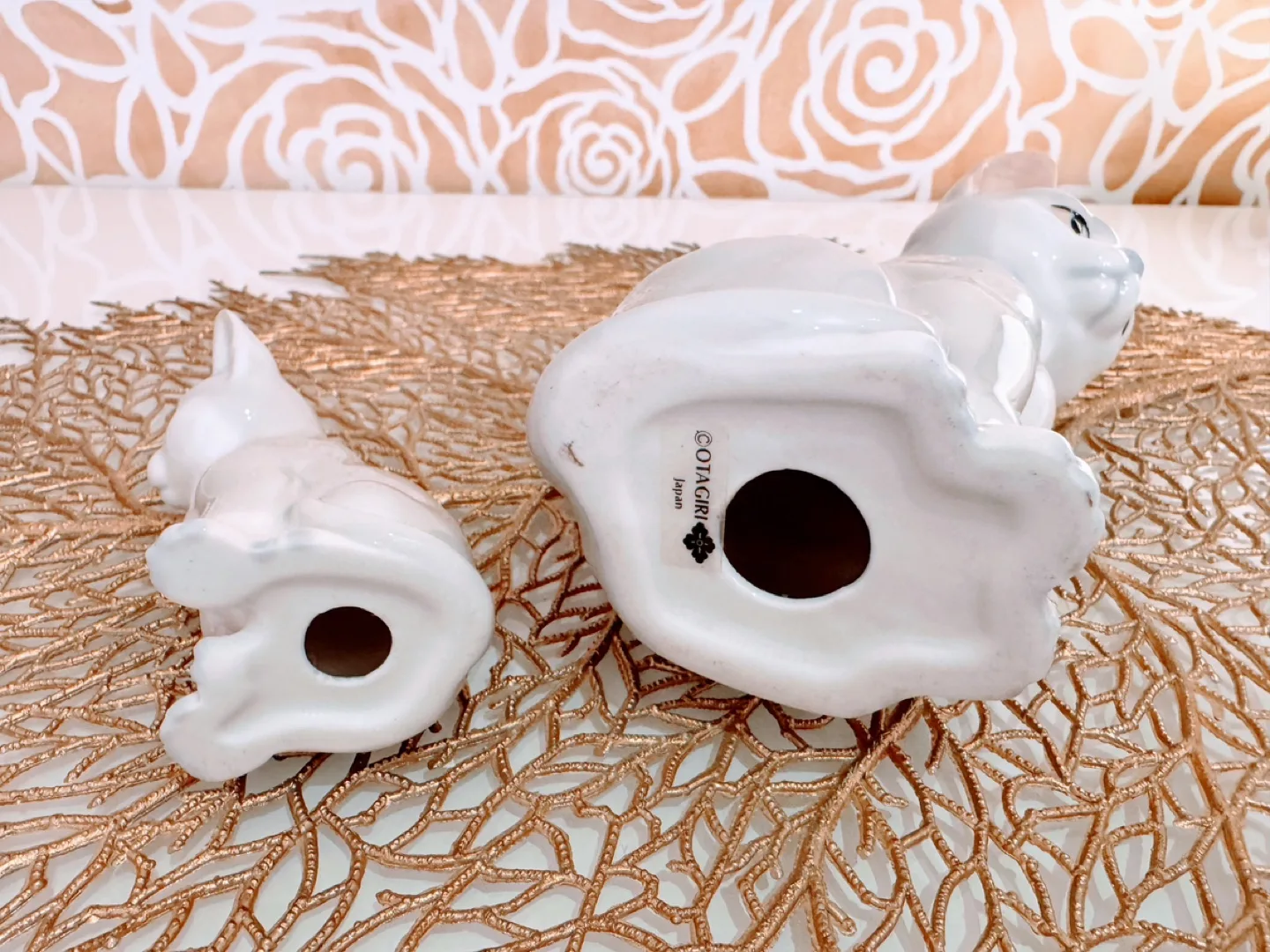 A Set of 2 Vintage Otagiri Japan Cat Figurines image indicator(7)